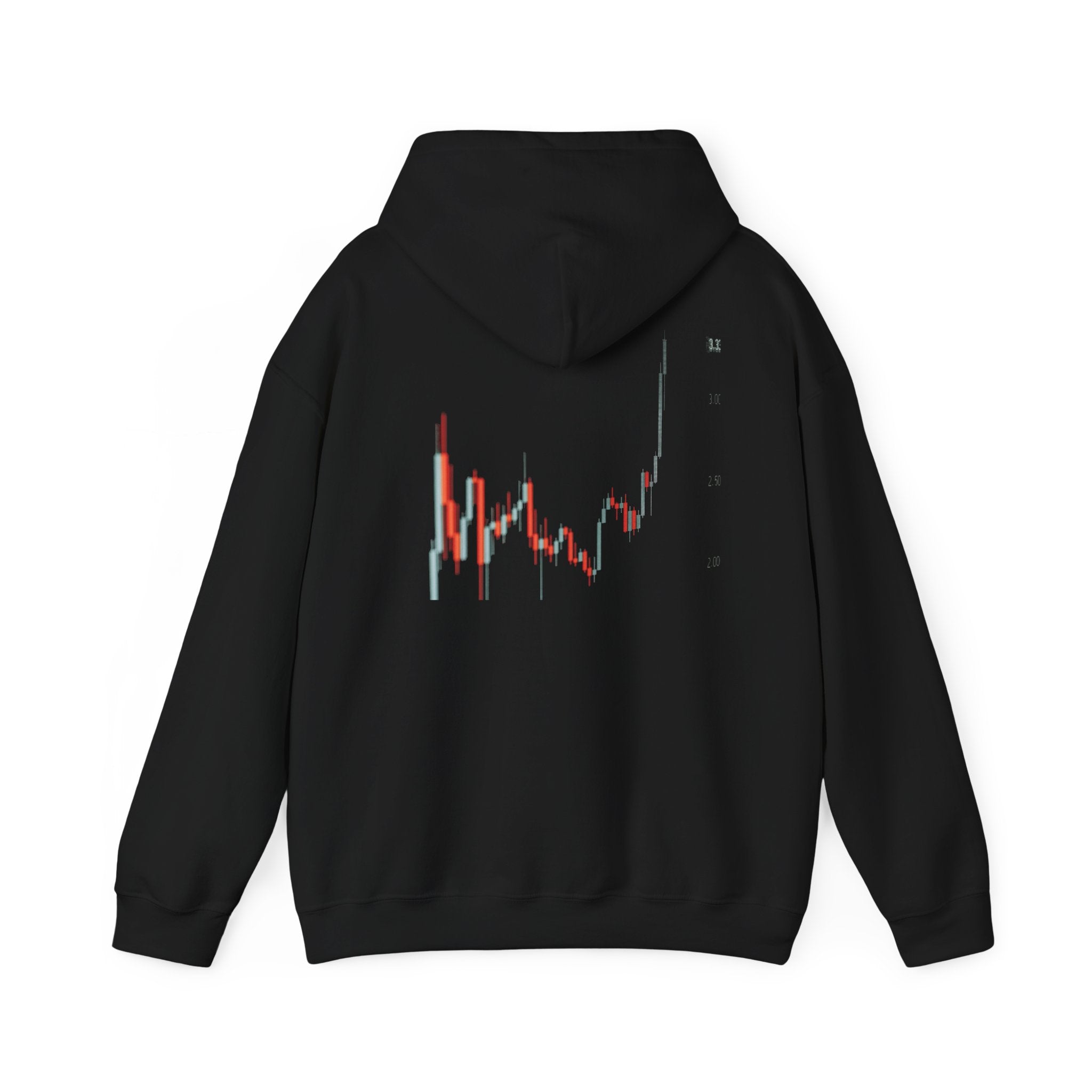 Crypto Candlestick Chart Hoodie — Trading Graphic Pullover
