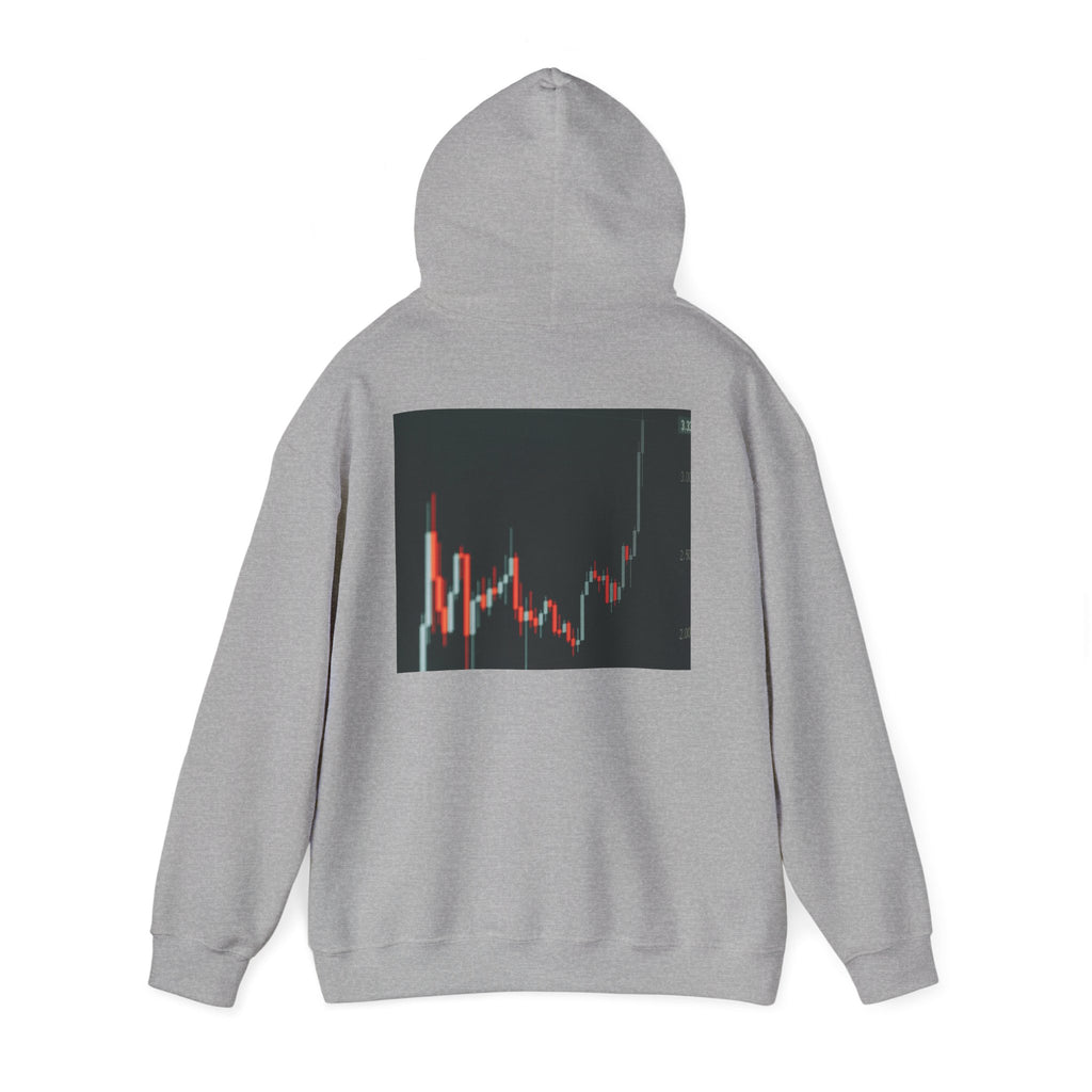 Crypto Candlestick Chart Hoodie — Trading Graphic Pullover