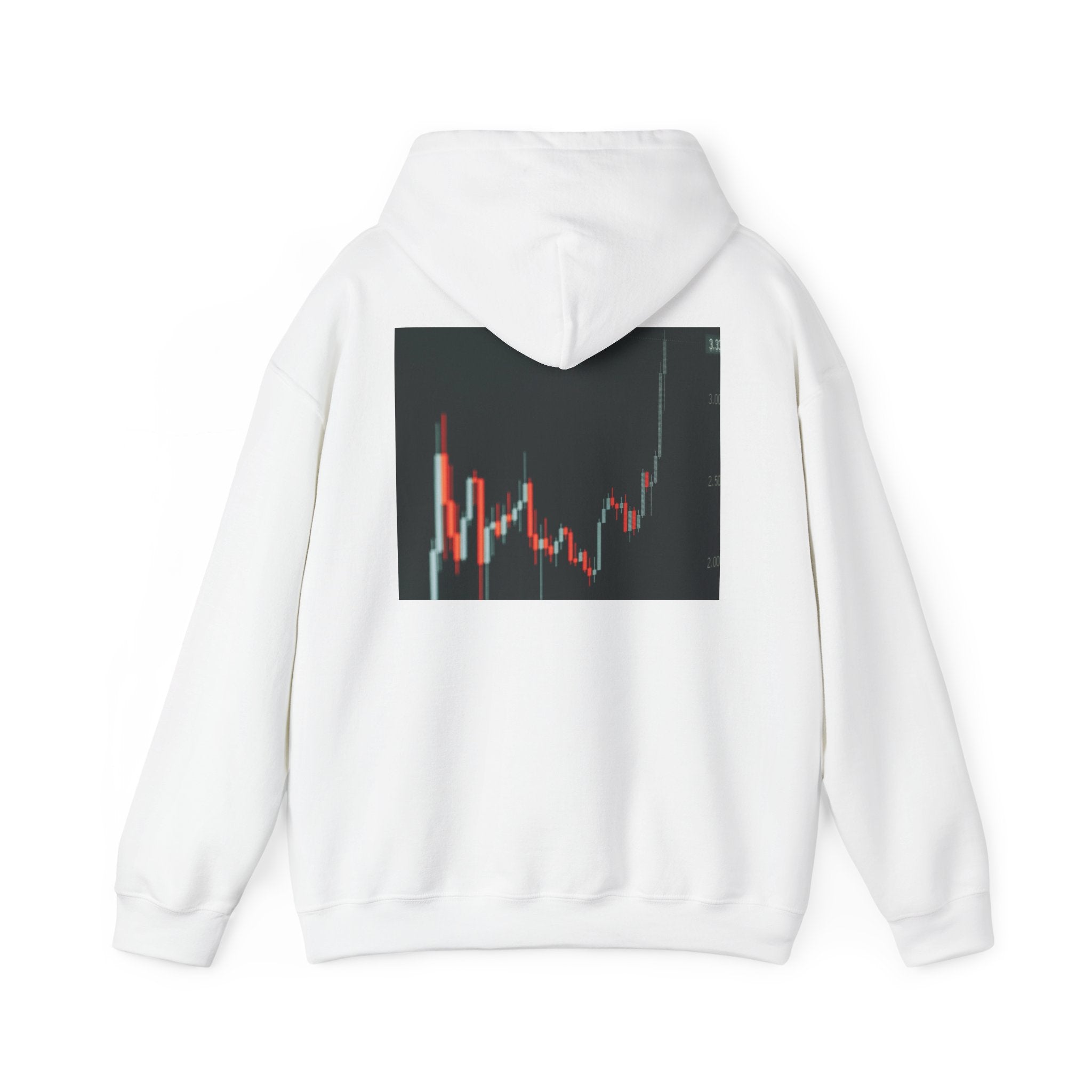 Crypto Candlestick Chart Hoodie — Trading Graphic Pullover
