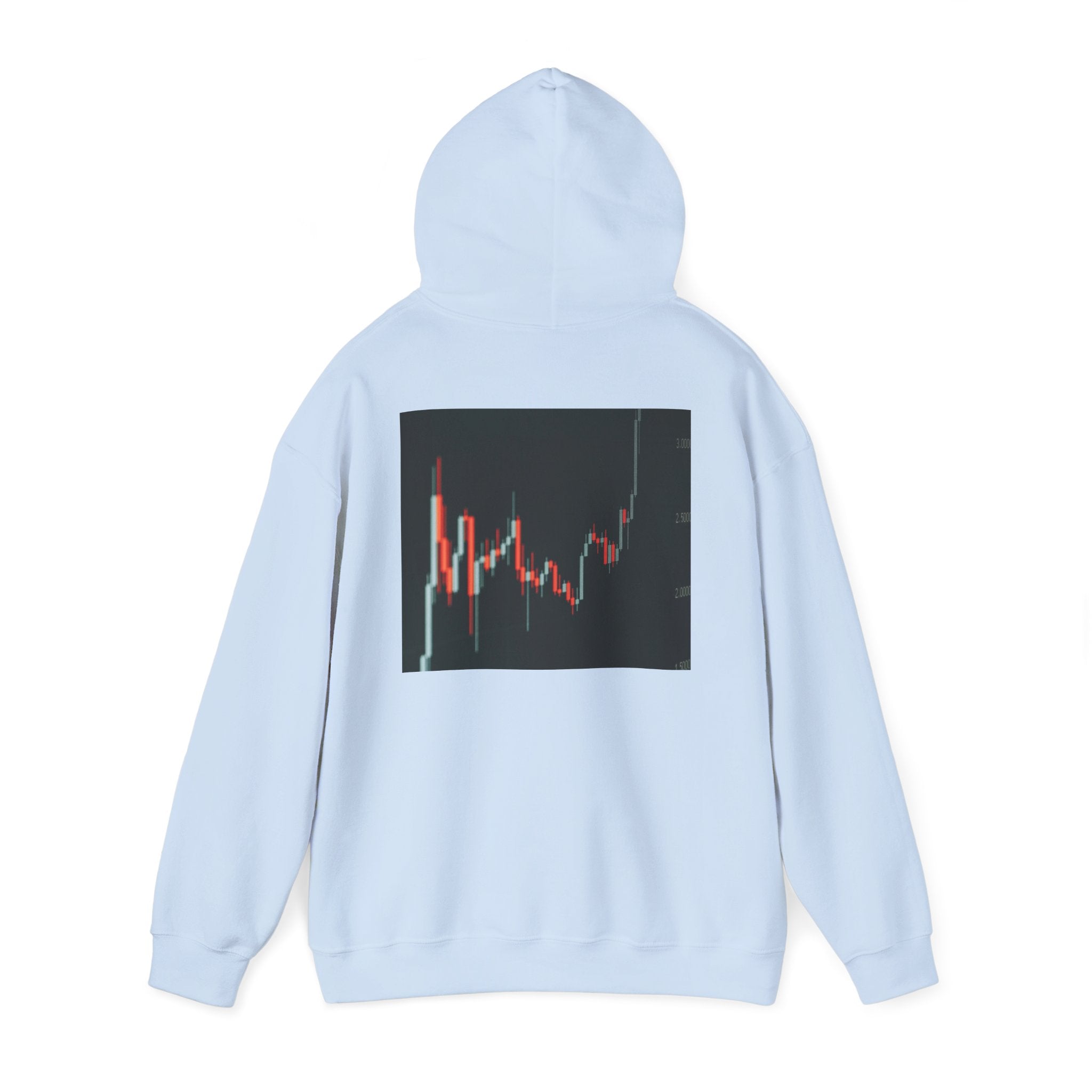 Crypto Candlestick Chart Hoodie — Trading Graphic Pullover