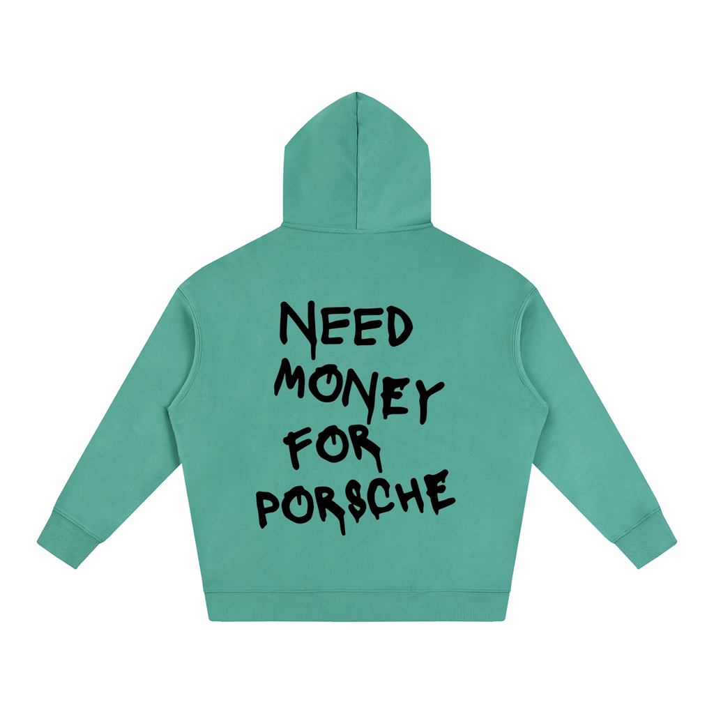 Oversize NEED MONEY FOR porsche hoodie