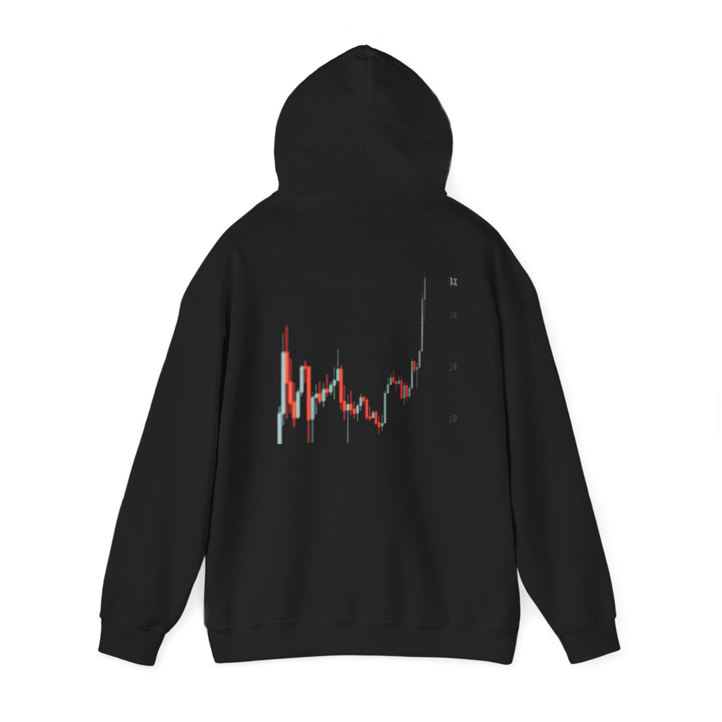 Crypto Candlestick Chart Hoodie — Trading Graphic Pullover