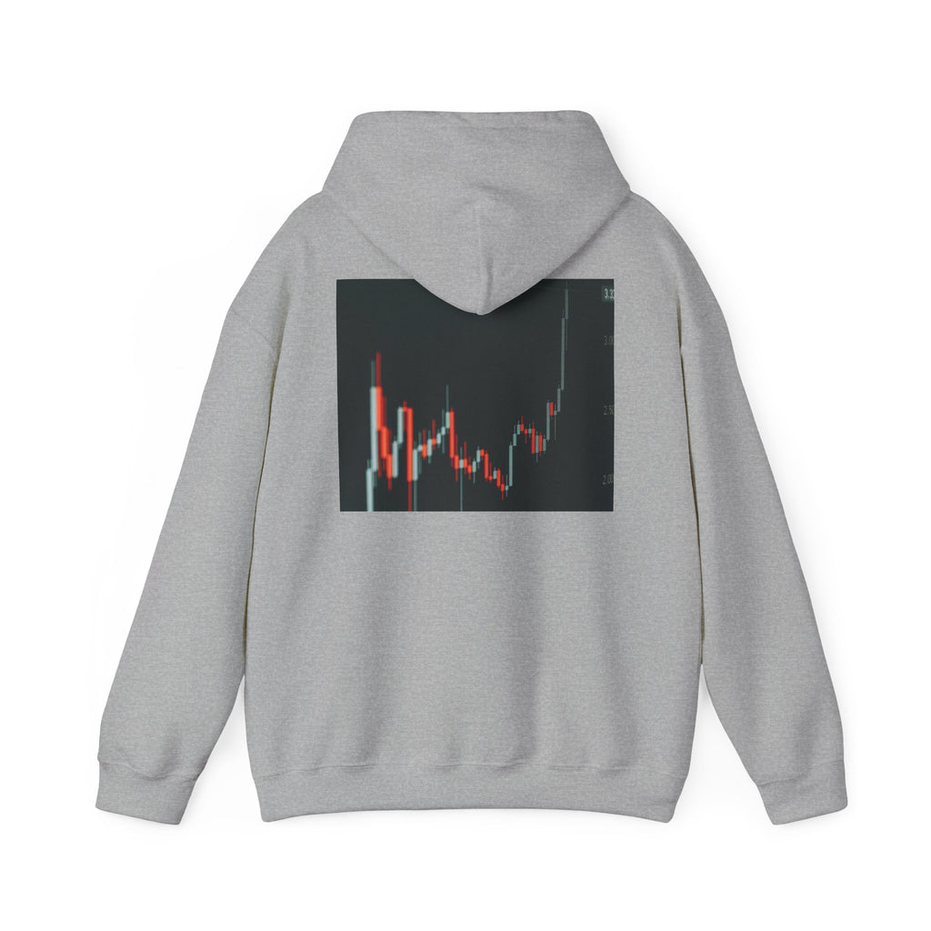 Crypto Candlestick Chart Hoodie — Trading Graphic Pullover