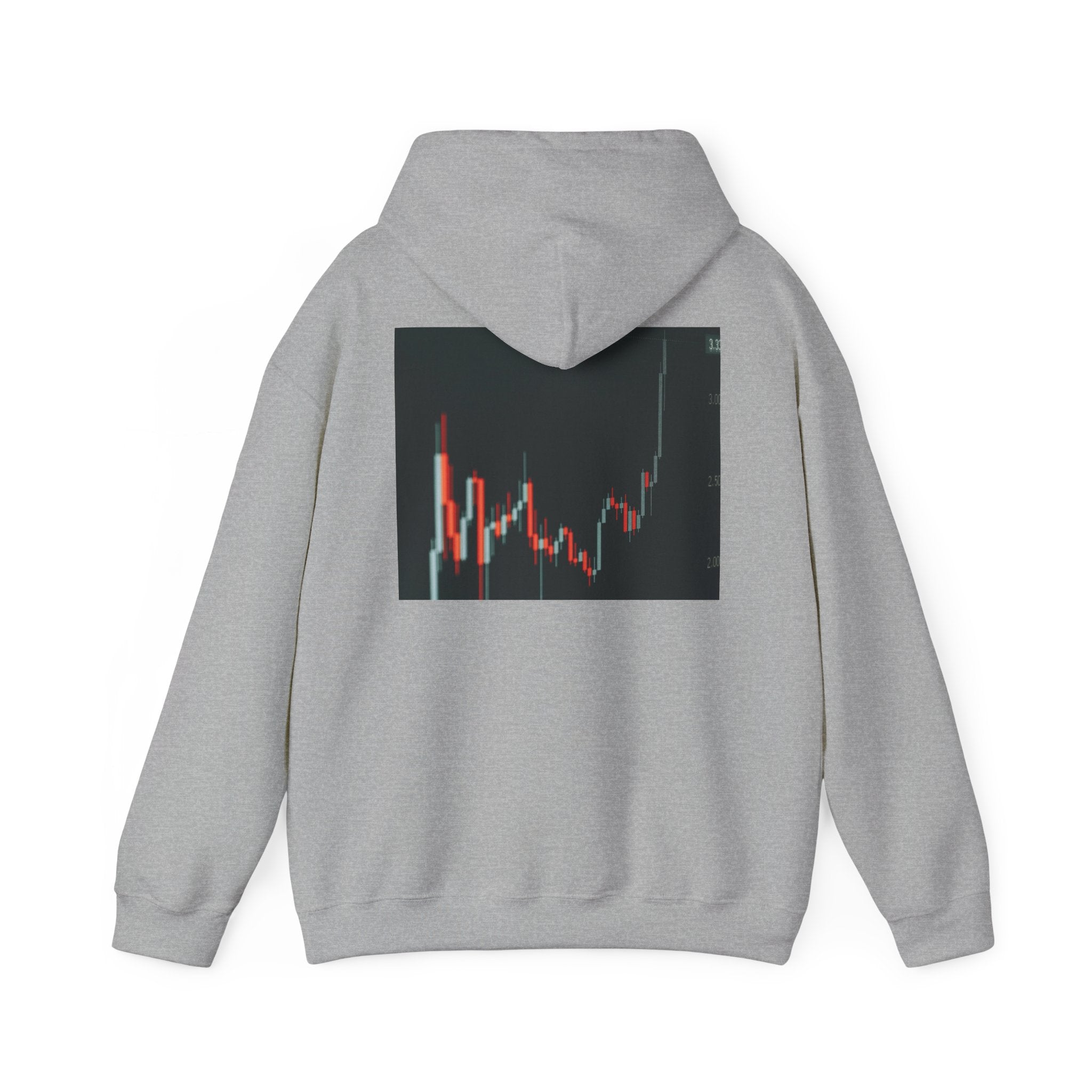 Crypto Candlestick Chart Hoodie — Trading Graphic Pullover