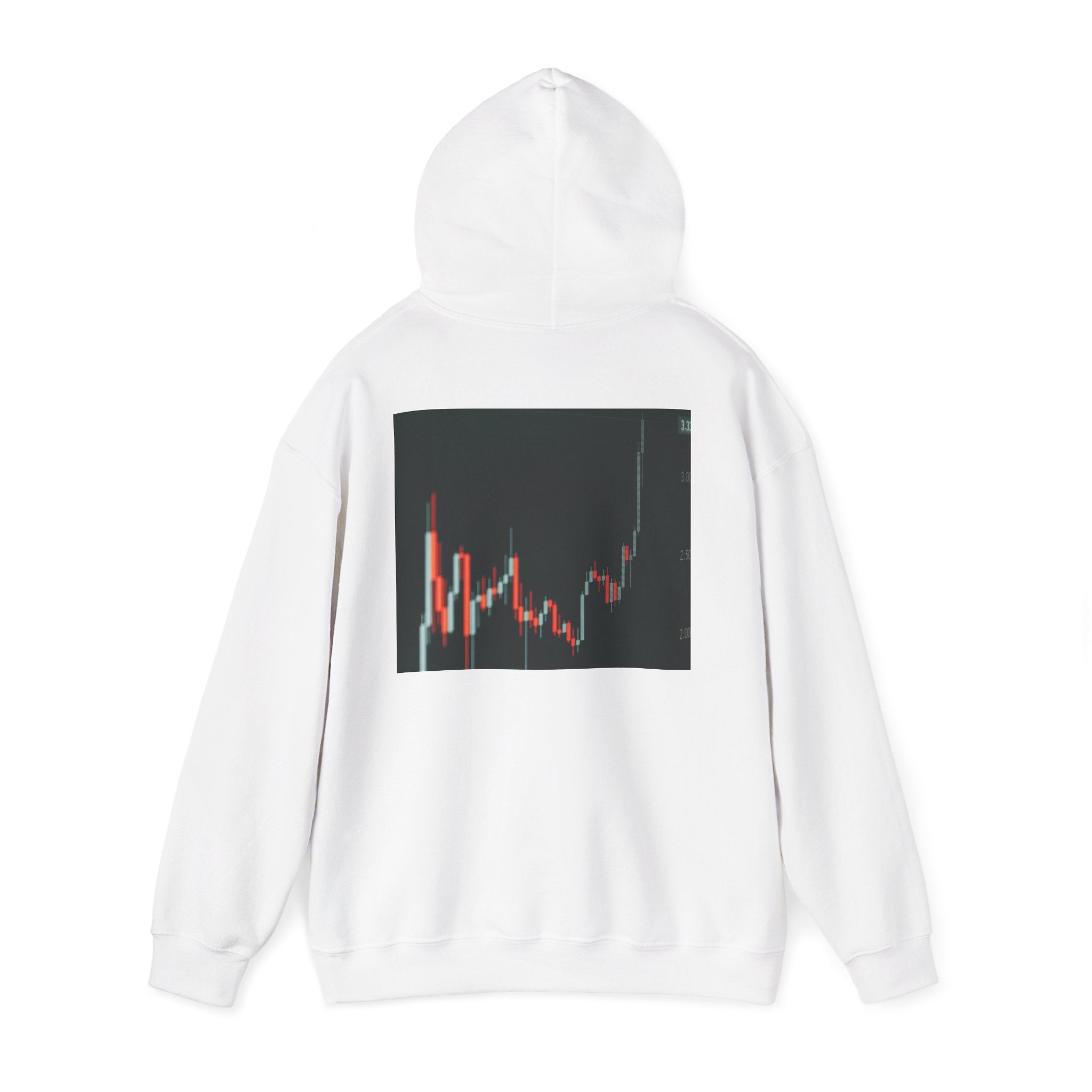 Crypto Candlestick Chart Hoodie — Trading Graphic Pullover
